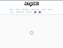 Tablet Screenshot of hotsquall.com